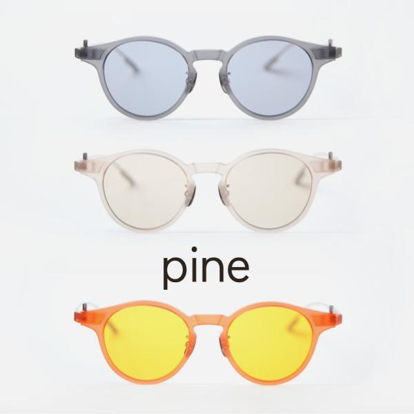 パイン pine 1039SG コンビ ボストンサングラス 48サイズ 日本製 鯖江