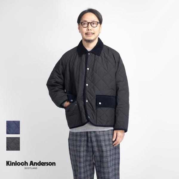 aruaru☆Kinloch Anderson ダイヤキルティングコート Kinloch Anderson キンロックアンダーソン ダイヤキルティング