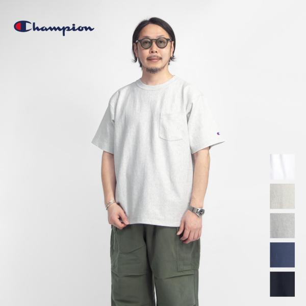 チャンピオン Champion リバースウィーブ ポケットTシャツ メンズ