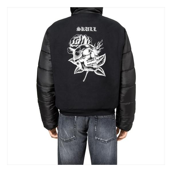 国内正規品 Skull Tattoo Downjacket ブラック ダウンジャケット Marcelo Burlon マルセロバーロン マルセロブロン Buyee Buyee Japanese Proxy Service Buy From Japan Bot Online