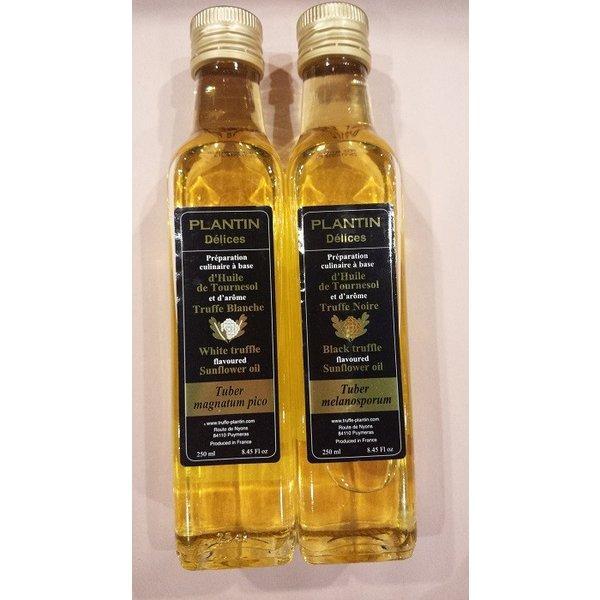 フランス産 白トリュフ、黒トリュフオイル 2本 セット 250ml