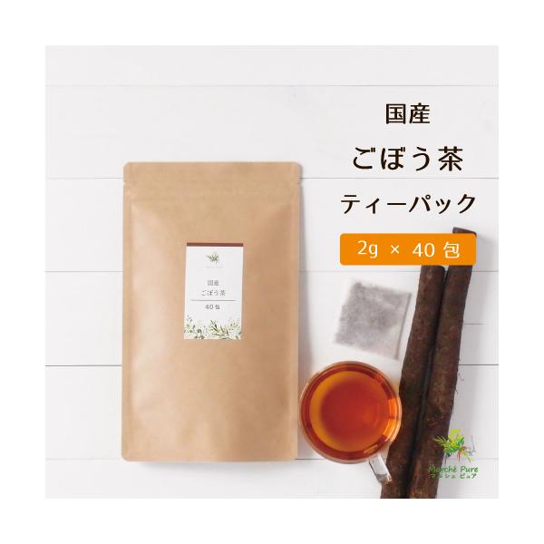 国産 ごぼう茶 ティーパック 2.5g×40包 鹿児島県産