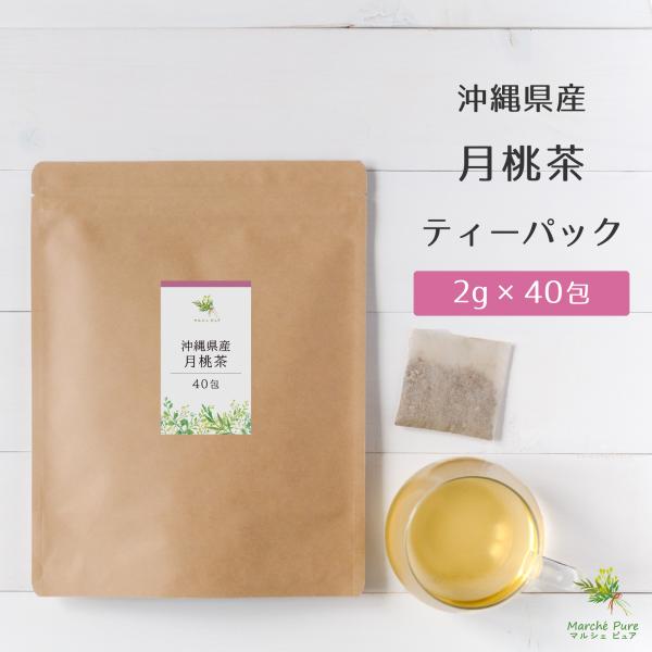 月桃茶 沖縄県産 ティーパック 2g×40包 国産 ティーバッグ ノンカフェイン カフェインレス