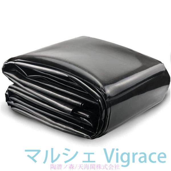 池用防水シート 0.5mm プールライナー 人工池 防水シート 防雨 UV対策 フィルム 屋根 漏れ防止 ビオトープ HDPE製 貯水池 優れた耐食性 2M 3M