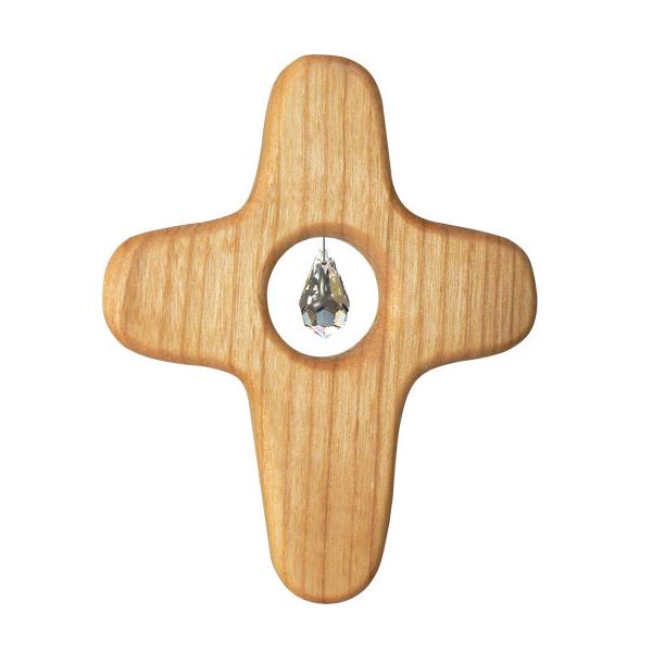 クリスタルモビール十字架をお部屋の窓辺に飾ると、お部屋全体に、清楚で凛とした雰囲気が漂います。十字架の真ん中にあるクリスタルに日光が差し込むと、クリスタルが輝き、お部屋の中にたくさんの虹のプリズムが生まれます。メーカー：シュテルネンガッセ社...