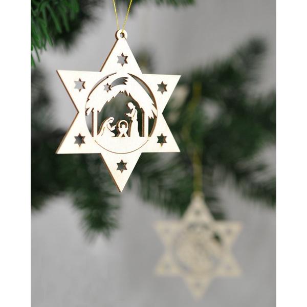 星型オーナメント6柄セット」 クリスマス ドイツ : メルヒェン
