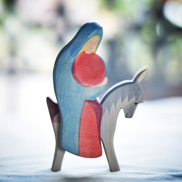 【a様ご確認用】オストハイマー　Ostheimer マリア様と王座 オストハイマー 聖母マリア（ロバに乗る） : メルヒェン Yahoo