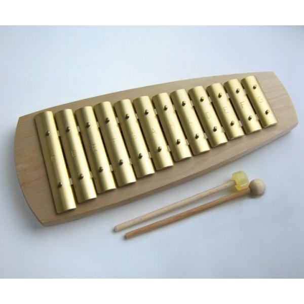 アウリス社 グロッケンシュピールダイヤトニック 鉄琴 12音　109-5 楽天市場】鉄琴 楽器 おもちゃ アウリス シェルズグロッケン ダイヤ