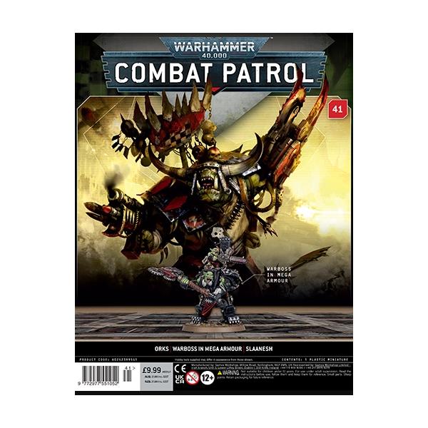 【41号】【2026年6月10日発売】【新品】週刊ウォーハンマー40,000 コンバットパトロール 第41号 (オルク ウォーボス メガアーマー) [Combat Patrol] [Warhammer]