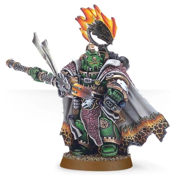 【新品】スペースマリーン戦団 サラマンダー：『工炉の父』 ヴァルカン・ヘスタン [ウォーハンマー40.000] (Salamanders Captain Vulkan He'stan)