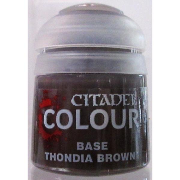 シタデル・カラー Paint - Base BASE: THONDIA BROWN 21-58 『ベース