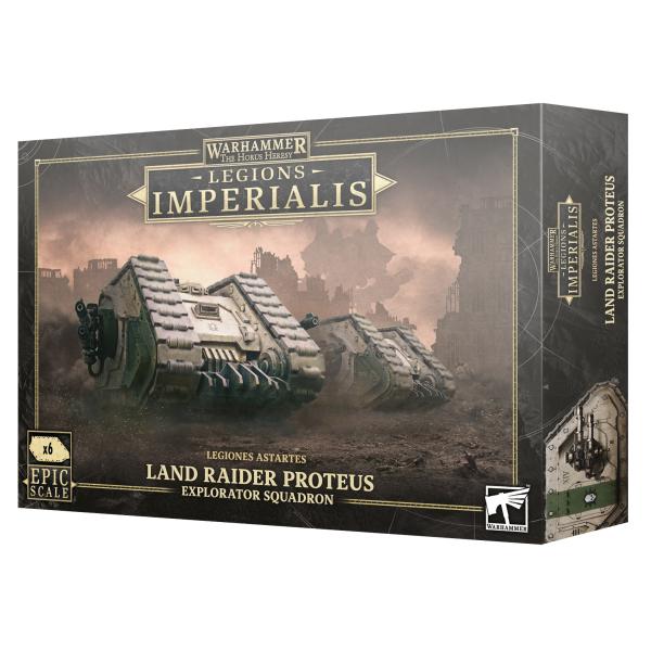 【2024年4月13日発売】【新品】レギオネス・アスタルテス：ランドレイダー・プロテウス・エクスプロレイター (LAND RAIDER PROTEUS EXPLORATOR)