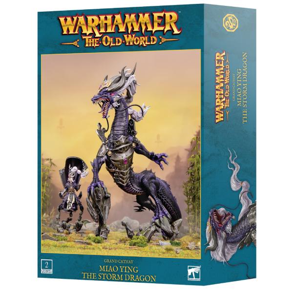 ウォーハンマーオールドワールド勢力グランドキャセイ」嵐龍ミャオイン 2025年9月6日発売】【新品】オールドワールド：グランド・キャセイ