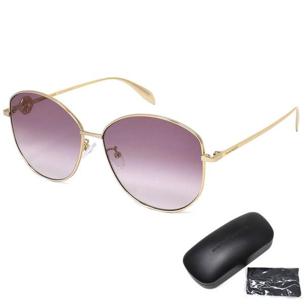 Alexander McQueen AM0288S サングラス アジアンフィット 女性 Alexander McQueen アレキサンダー マックイーン サングラス