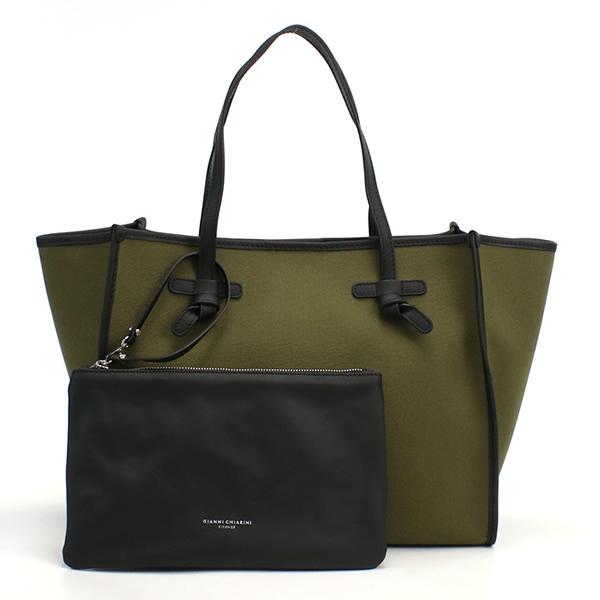【新品】ジャンニキアリーニ GIANNI CHIARINI  トートバッグ　ブランド 6850　CNV MILITARE-CORDA カーキ　bag-01 GIANNI CHIARINI（ジャンニ キアリーニ） トートバッグ 6850 CNV