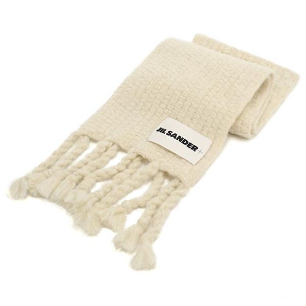 ジル サンダー  マフラー J40ZZ0142　J14731　105 JIL SANDER（ジルサンダー） マフラー J40ZZ0142 J14731 105 ホワイト