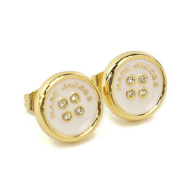MARC JACOBS マークジェイコブス ピアス BUTTON STUD EARRINGS