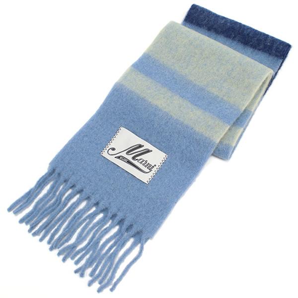 MARNI マルニ マフラー SCMC0122Y0 UAW037 STB47 ブルー系