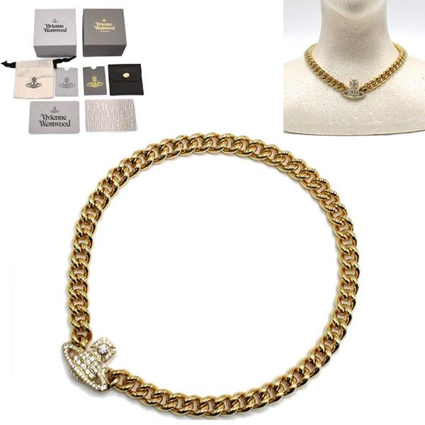 ヴィヴィアンウエストウッド ネックレス Vivienne Westwood 63030023-02R102 ゴールド GRAZIELLA SMALL CHOKER チョーカー ネックレス アクセサリー