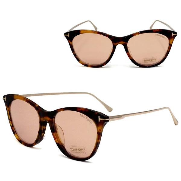 トムフォード TF0713D 55G 55 サングラスミラー ピンク ハバナ TOM FORD（トムフォード） サングラス TOM FORD FT0713-D/S 55G 55