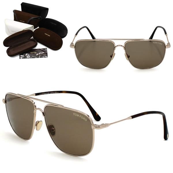 トムフォード TF0815 28E 58 サングラス ブラウン ローズゴールド TOM FORD（トムフォード） 並行輸入品 サングラス TOM FORD FT0815/S
