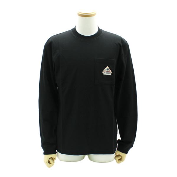 ピレネックス PYRENEX カットソー ロングＴシャツ ロンT 長袖 HUS015 BLACK P0009 ALIGN メンズ レディース ユニセックス ブラック ブラ Pyrenex（ピレネックス） カットソー HUS015 BLACK P0009 ロングT