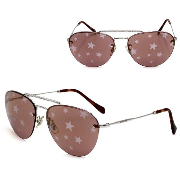 ミュウミュウ 0MU 54US 1BC195 59 サングラス ノーズパッド miu miu（ミュウミュウ） サングラス MIU MIU 0MU 54US 1BC195 59