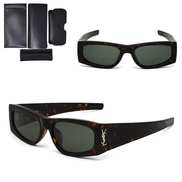 サンローラン SLM140F 003 サングラス グレー ハバナ SAINT LAURENT 並行輸入品 サンローラン サングラス SLM140/F-003