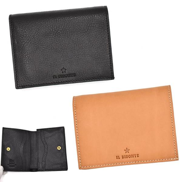 IL BISONTE イルビゾンテ 財布 二つ折り財布 折り畳み SSW014 レザー 