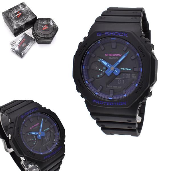 G-SHOCK カシオ 腕時計 CASIO Gショック GA-2100VB-1A ANALOG-DIGITAL