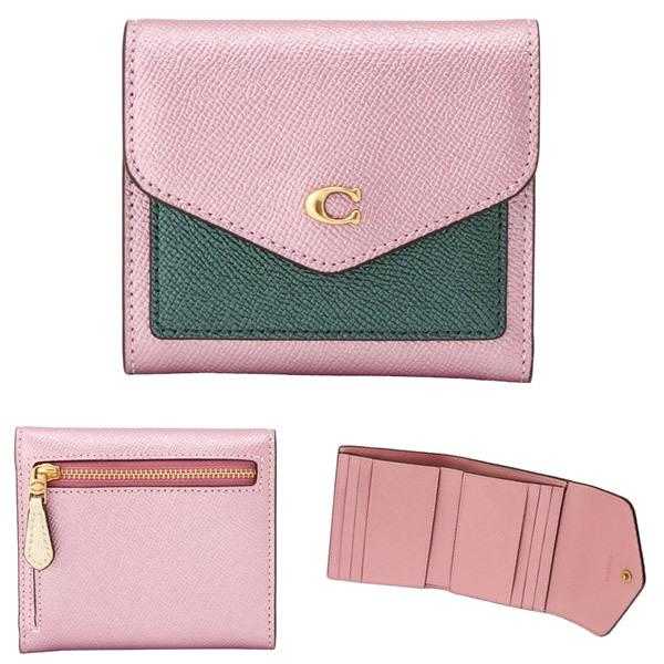 COACH（コーチ） 二つ折り財布 折り畳み C7210 B4OR1 COLORBLOCK
