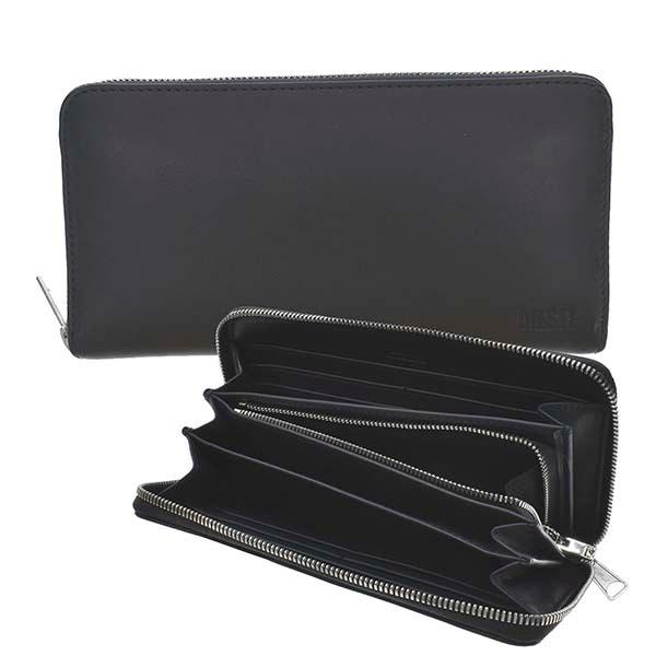【新品未使用】DIESEL ラウンドファスナー長財布　ブラック ディーゼル DIESEL ラウンドファスナー長財布 （ブラック