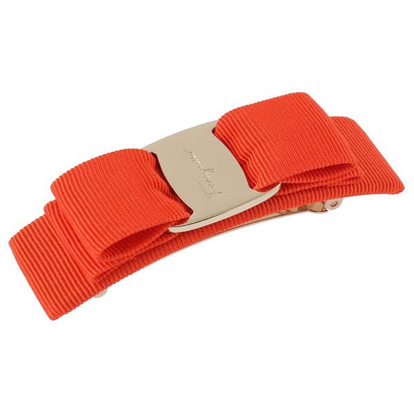 フェラガモ　バレッタ　オレンジ FERRAGAMO フェラガモ バレッタ Salvatore Ferragamo