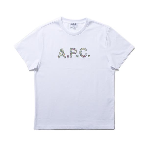 A.P.C.（アーペーセー） A.P.C 半袖Tシャツ COFDW F26241 FLORAL W'S T