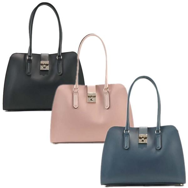 FURLA フルラ トートバッグ BKV9 MILANO PEGGY M TOTE ミラノ ブラック