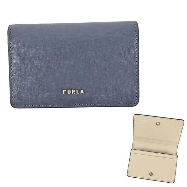 FURLA フルラ カードケース PCZ1UNO BABYLON S BUSINESS CC BLU