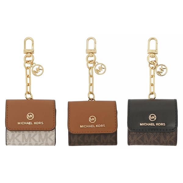 国内直営【MICHAEL KORS】エアーポッズ ケース バッグチャーム MICHAEL KORS マイケルコース バッグチャーム MKシグネチャー