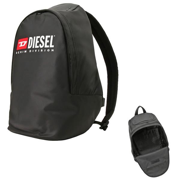DIESEL ロゴバックパック　リュック DIESEL（ディーゼル） バックパック X09550 P5480 T8013 ロゴプリント