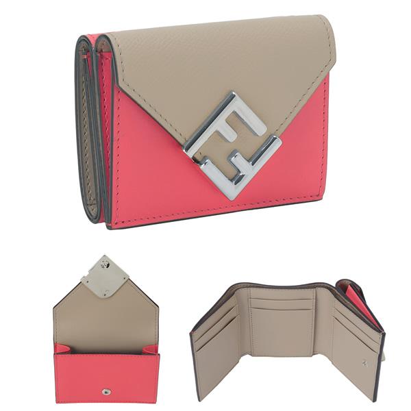 FENDI フェンディ 財布 三つ折り財布 折り畳み 8M0480 ALWA F1L2E FF 