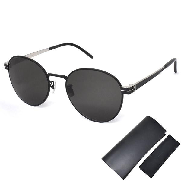 サンローラン SAINT LAURENT サングラス アジアンフィット UVカット SL M65 002 メンズ レディース ユニセックス ブラックサングラス ブ SAINT LAURENT サンローラン サングラス SL M65-002 アジアンフィット