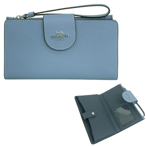 COACH（コーチ） 並行輸入品 長財布 アウトレット フォーン ウォレット