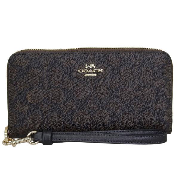 COACH（コーチ） 並行輸入品 ラウンドファスナー長財布 アウトレット