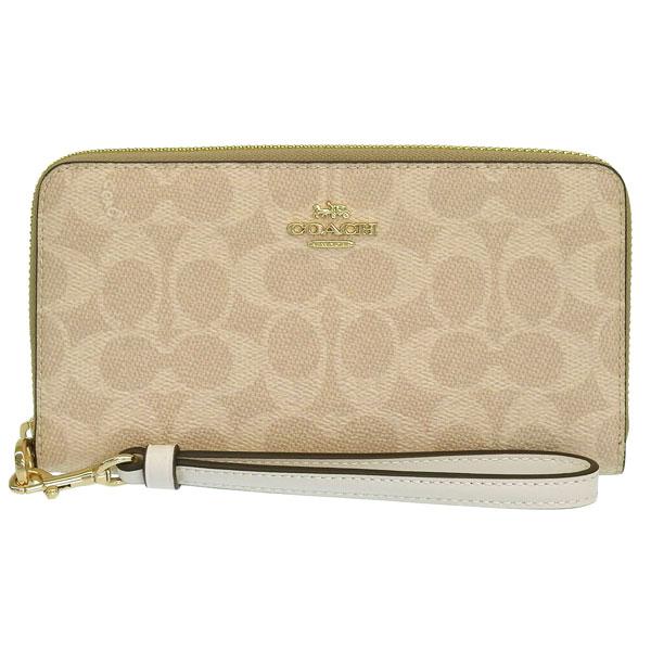 COACH（コーチ） 並行輸入品 ラウンドファスナー長財布 LZA WLT SIG 