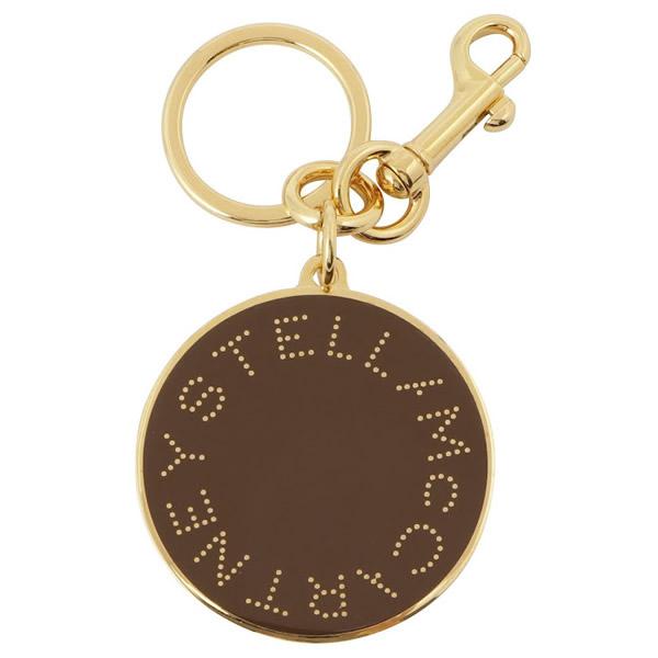 ステラマッカートニー　チャームキーホルダー stella-mccartney】ギターピックチャームキーホルダー (Stella