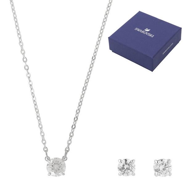 SWAROVSKI スワロフスキー ネックレス ピアス セット 5113468 Attract 