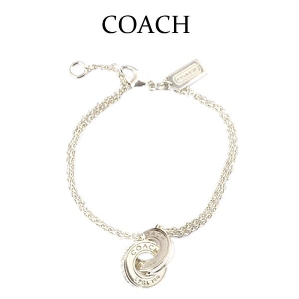 COACH（コーチ） 2連リング ブレスレット シルバー 95980 : marcoplus 
