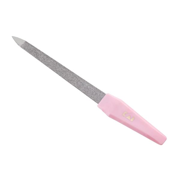 カラー：混合カラーサイズ：1個 (x 1)商品サイズ (幅×奥行×高さ) :55mm×8mm×155mm原産国:ドイツ内容量:1個材質:ヤスリ:人造サファイア/ホルダー:スチロール樹脂ブランド名:貝印(Kai Corporation)