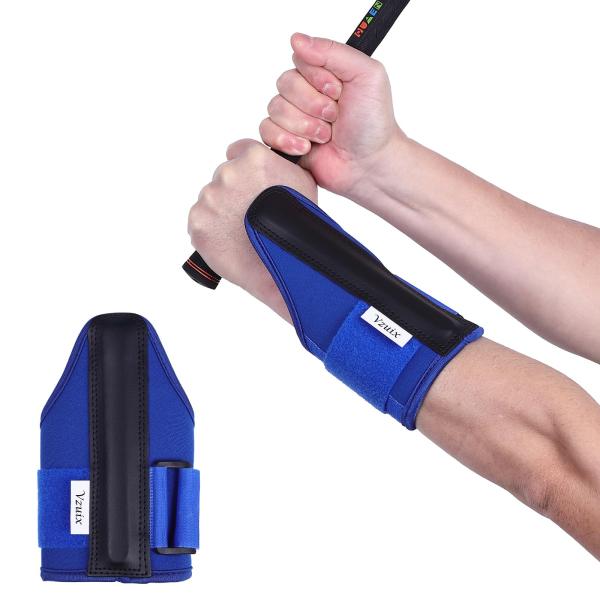 カラー：ブラックスタイル：ゴルフ手首矯正リストバンド【スキル向上】：強制的に正しい握り姿勢（Hand-First）を形成し、下向きのスイング（Down-Blow）という上級者の打撃技術の習得を支援します。ゴルフの上級者になるための必須のスキ...