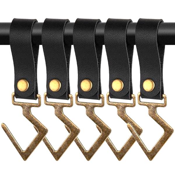 他サイト： PUレザー製 ランタンフック 金属 フック キャンプ アウトドア ハンガー 吊り下げの商品画像