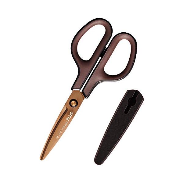 他サイト： プラス はさみ 汚れ・サビに強い フィットカットカーブ チタン 切れ味継続加工の商品画像